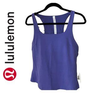 Lululemon InStill Yoga Cross Strap Tank Shelf Bra SmoothCover NWT